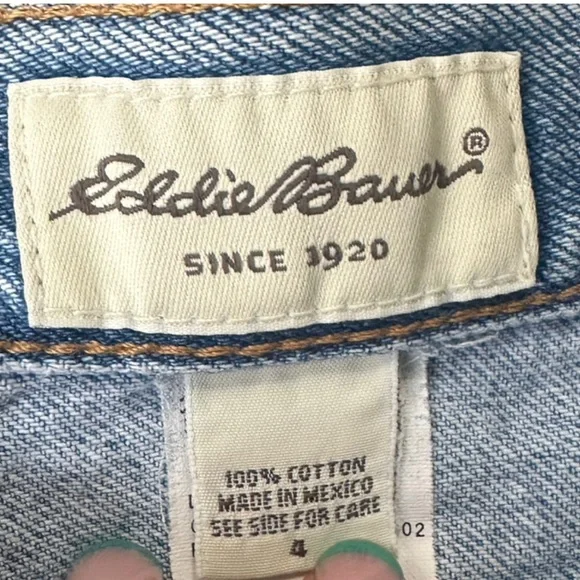 Vintage High Waisted Eddie Bauer 90s Jeans - Picture 3 of 8